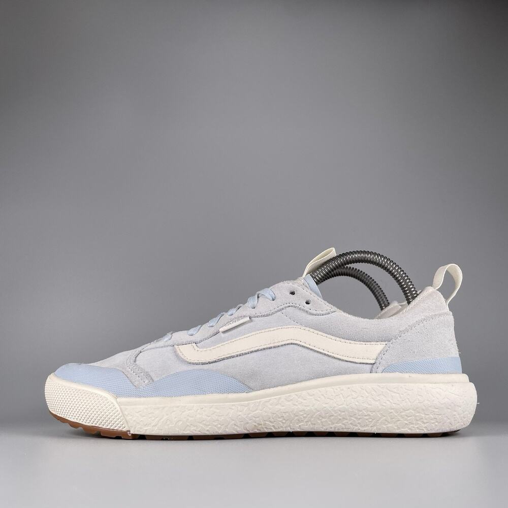 Mens 7.5 Womens 9 VANS UltraRange EXO SE Blue Suede Canvas Low Top Skate Sneaker